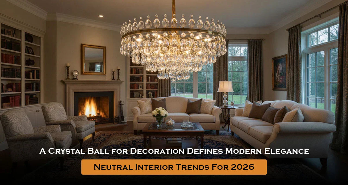Why Crystal Ball for Decoration is a 2026 Interior Must-Have – Abcrystal