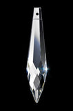 Asfour Crystal Prism Clear Spear Drop Suncatcher Crystals - 76mm #485 - Box of 168