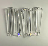 Asfour Crystal Hexagonal Drop Suncatcher Prisms (4-inch) #505 Chandelier Part - Box of 48
