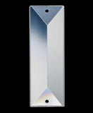 Asfour Crystal Suncatcher Prisms Rectangle 6in #610 (2-hole) - Chandelier Parts