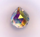 Ab - Asfour Crystal Ball Prism Suncatchers – 30mm #701 (Box of 90) Wind Chime Parts
