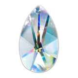 Asfour Hanging Crystals for Windows Box of 135 - 50MM, #873 Lighting Parts - Teardrop Prisms Crystal, Lead Crystal Prisms, Geometric Prisms, House Warming Gift, 1 Hole