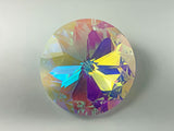 Ab - Asfour Crystal Round 40mm (1-hole) #1041 Hanging Suncatcher Glass Prisms Box of 85