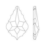 Ab - Asfour Crystal French Cut Prism Suncatchers – 2in Wind Chime Parts #911