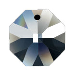 Asfour Octagon Crystal Beads Suncatcher Prisms - 14mm #1081 (1-Hole) Box of 2,000