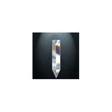 Asfour Drop Crystal 89 MM, #502 - Asfour Crystal Prism - Clear Lead Hanging Crystals - Asfour Pendant Crystal Prism, - 1 Hole