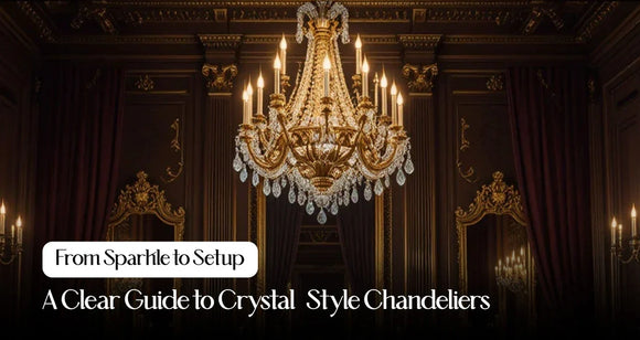 Crystal chandelier types