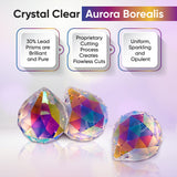 40mm - Clear Ab Hanging Crystals for Windows, #701, Sun Catcher Crystal, Window Crystal Ball, light catchers for windows