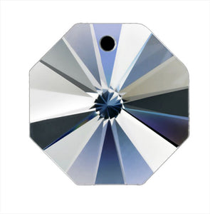 Asfour Crystals Wholesale Clear Octagon Prisms Light Catchers - 14mm #1031 (1-hole) Box of 2000