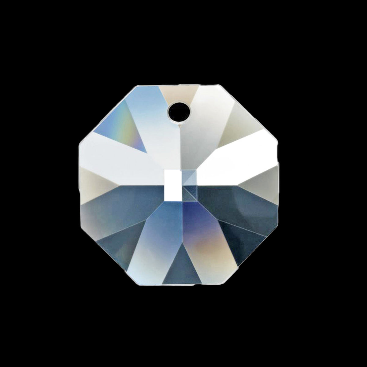 Asfour Crystal Octagon Beads 14mm (1-hole) Chandelier Swag Lamp Part ...
