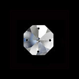 Asfour Octagon Crystal Beads Suncatcher Prisms - 24mm #1084 (4-Hole) Box of 368
