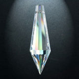 Crystal Prism Hanging Crystal Drop Box of 480 - 38mm #432, Asfour Crystal Drop Prisms, Suncatcher Crystal Drop Wholesale, Asfour Full Lead Crystals - 1 Hole