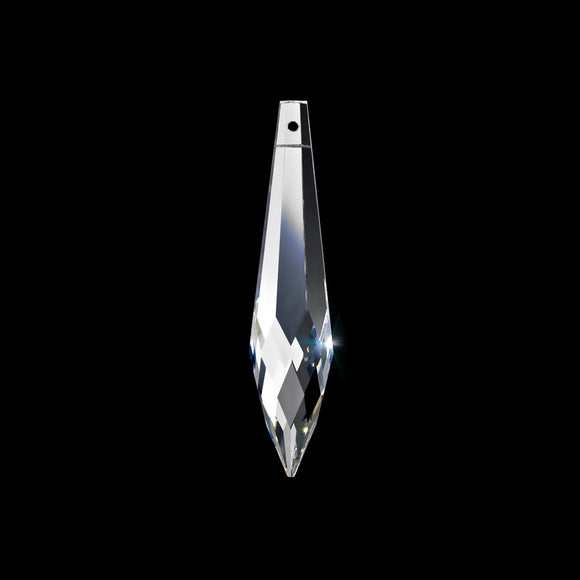 Asfour Crystal Prism Clear Spear Drop Suncatcher Crystals - 76mm #485 - Box of 168