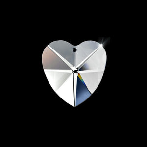 Asfour Crystal Hearshaped Prism Suncatcher 40mm #870 (Box of 100) Wholesale
