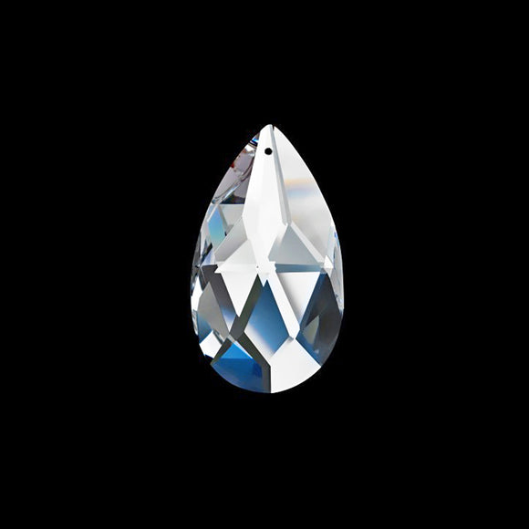 Asfour Crystal Pear Shape Prism Suncatchers 2in #872 (Box of 135) Wholesale