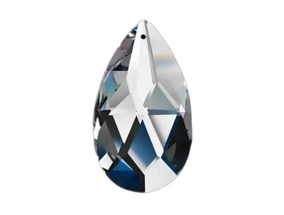 Asfour Hanging Crystals for Windows 50mm, #872 Lighting Parts - Pear Shape Prisms Crystal, Lead Crystal Prisms, Geometric Prisms, House Warming Gift, 1 Hole