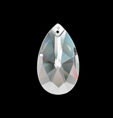 Asfour Crystal Pear Shape Prism Suncatchers 2.5in #880 (Box of 45) Wholesale