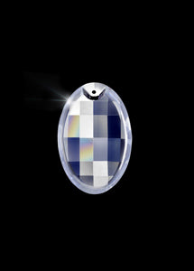 Asfour Crystals Wholesale Clear Matrix Pendeloque Crystals - 3Inch (74x49)mm #919- Box of 32