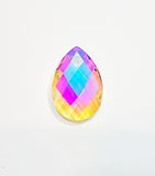 Ab - Asfour Crystal Pear Shape Prism Suncatcher 1.5in #874 (Box of 224) Wholesale