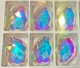 Ab - Asfour Crystal Pear Shape Prism Suncatcher 1.5in #874 (Box of 224) Wholesale