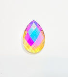 Ab - Asfour Crystal Pear Shape Prism Suncatcher 1.5in #874 (Box of 224) Wholesale