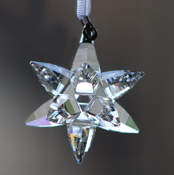 Asfour Crystal Star Pendant Suncatcher - Clear 30% Lead Crystal