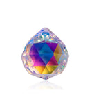 Asfour Crystal Ball Prism Suncatchers Box of 40 - 40mm, #701 - Clear AB Crystal Prism Hanging Ball, Sun Catcher Crystal, Window Crystal Ball, 1 Hole