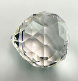 50mm -  Clear, Asfour Crystal Prism Hanging Ball Lead Crystal, Crystal Ball Prisms, Crystal Sun Catcher