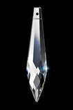 Clear Drop Chandelier Parts Asfour Crystals, Prisms #485 - 76 MM