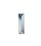 Asfour Crystal, Clear Lead Crystal, Rectangular Drop, Crystal Parts - #611 - 76 MM, 1 Hole