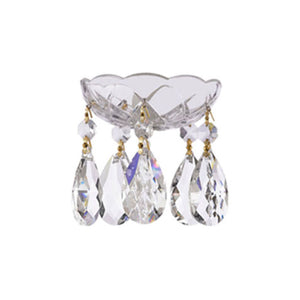 Crystal Bobeche with Prisms – Abcrystal